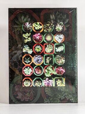 PuzzleGenics 1000 piece puzzle Mini Succulents